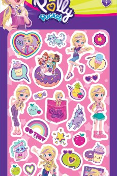 Αυτοκόλλητα Puffy  - Polly Pocket 1