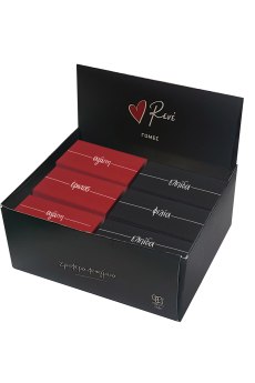 Γόμα κόκκινη - μαύρη (4 σχέδια) - Ρενέ 5 