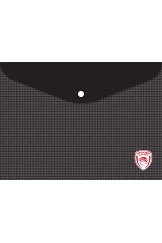 Φάκελος κουμπί Μαύρος - Ολυμπιακός Μπάσκετ 5