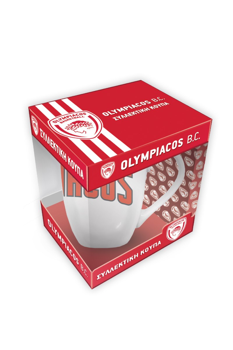 Κούπα deluxe - Ολυμπιακός Μπάσκετ 1 / Together We Fight (συσκ)