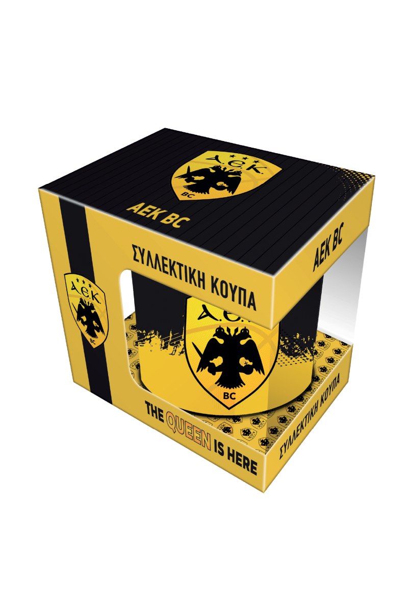 Συλλεκτική κούπα - ΑΕΚ Μπάσκετ 1 / The Queen Is Here (συσκ)