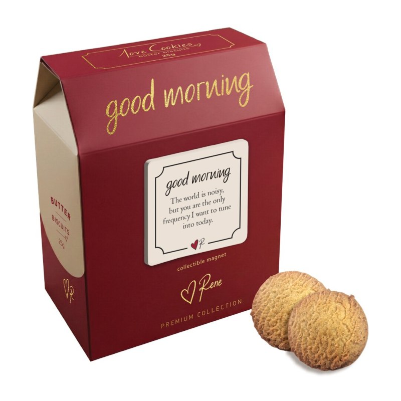 Μπισκότα Ρενέ Love Cookies Premium - good morning
